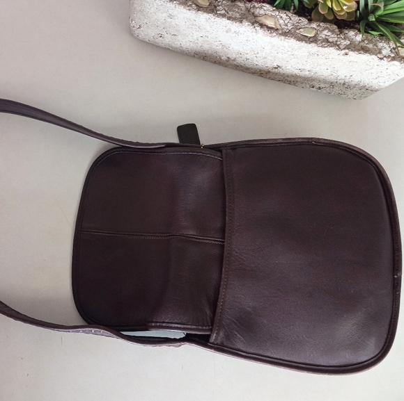 Coach Ergo Flap, No. 9034, 1998, Shoulder Bag In Mahogany Brown. - Picture 7 of 15